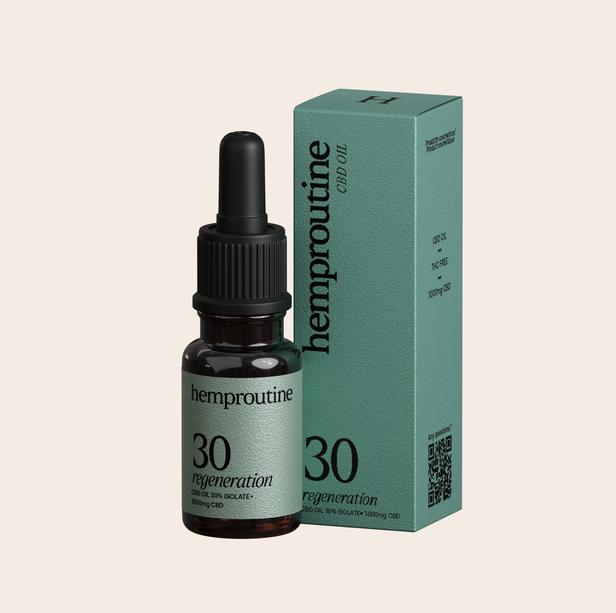 Olio CBD Hanfgeflüster Hemproutine per favorire il benessere e la rigenerazione