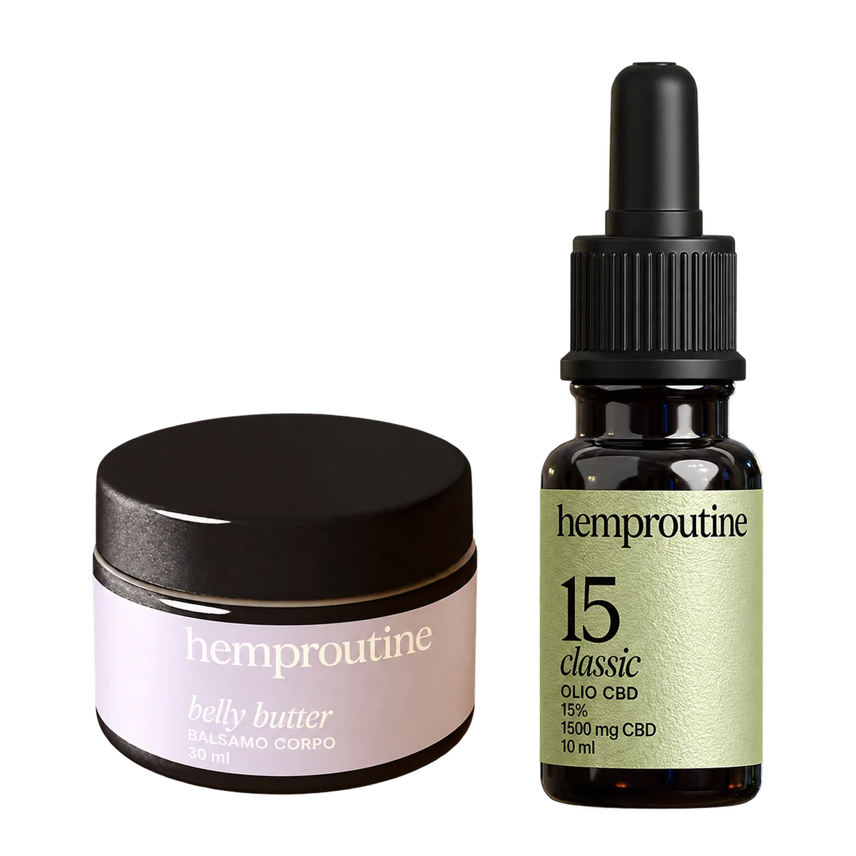 Hemproutine Period Peace – Classic 15% e Belly Butter